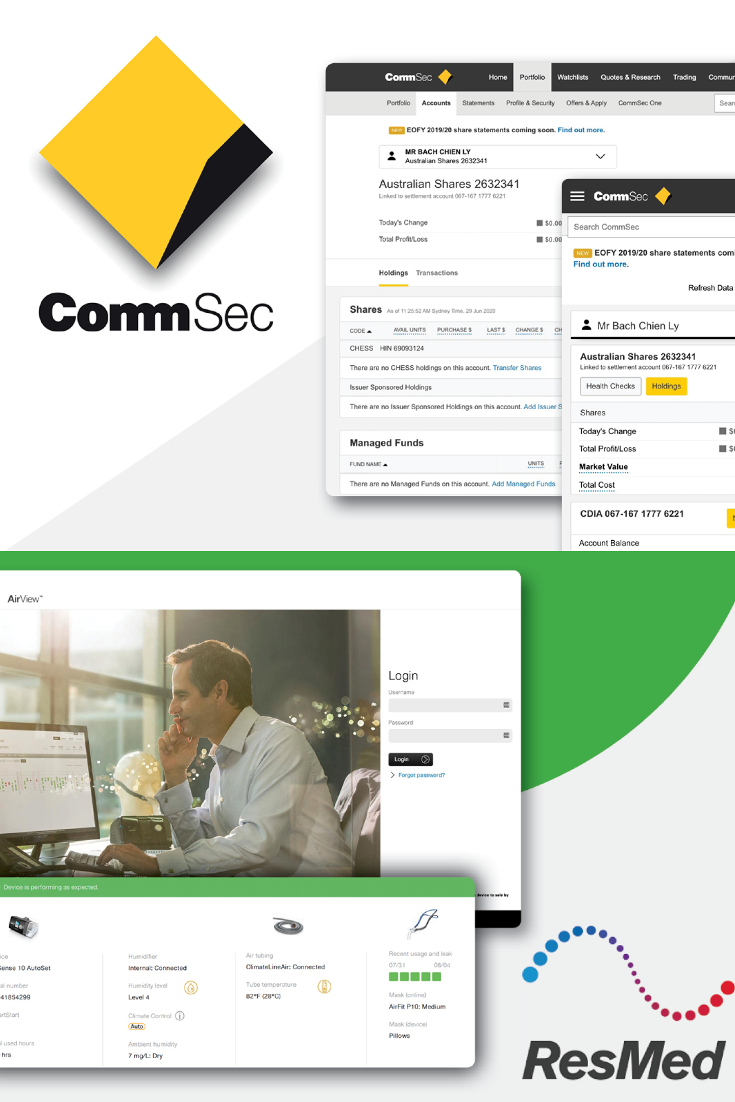 ResMed CommSec